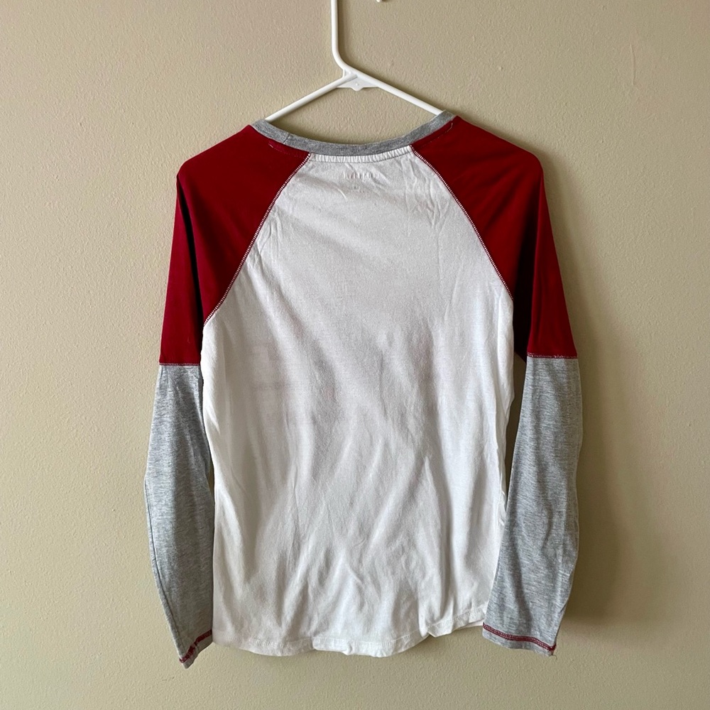 Camp David Iowa State Cyclones Marching Cy Raglan Long Sleeve Tee Medium - Picture 2 of 3